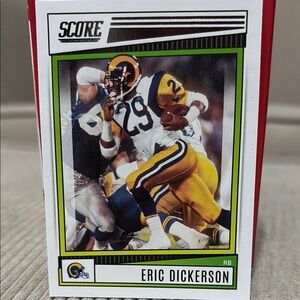 Eric Dickerson Football Card